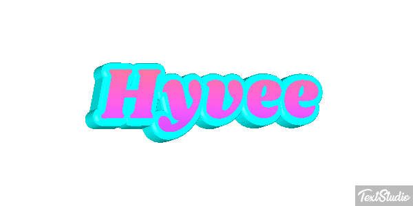 Hyvee Text effect