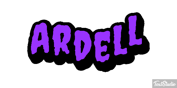 Ardell Text effect