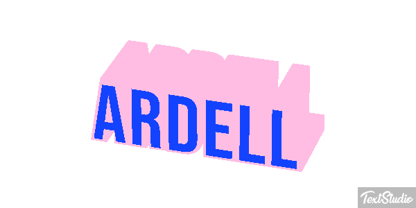Ardell Text effect