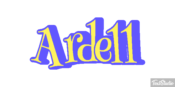 Ardell Text effect