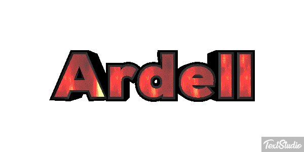 Ardell Text effect