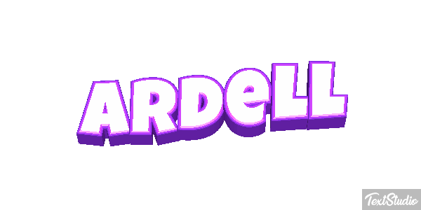 Ardell Text effect