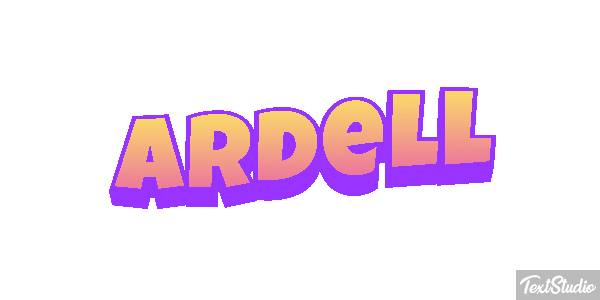 Ardell Text effect