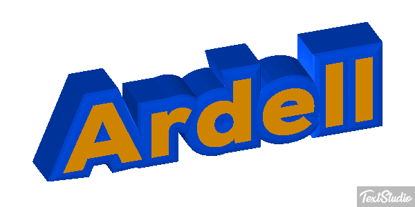 Ardell Text effect