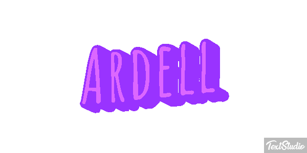 Ardell Text effect