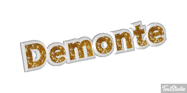 Demonte Text effect