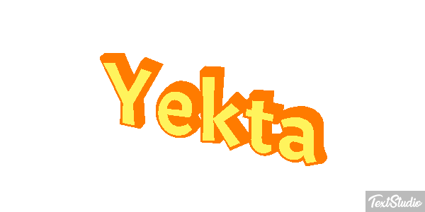 Yekta テキスト効果