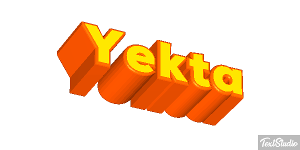 Yekta テキスト効果