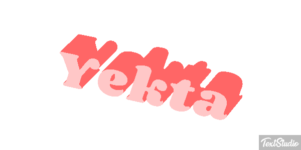 Yekta テキスト効果