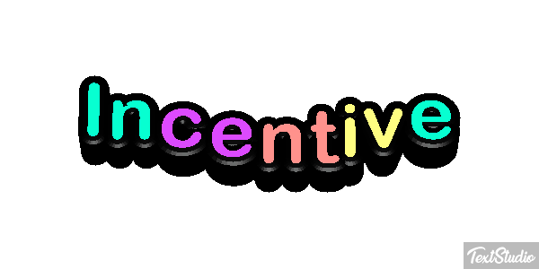 Incentive Texteffekt