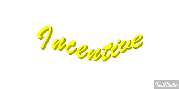 Incentive Texteffekt