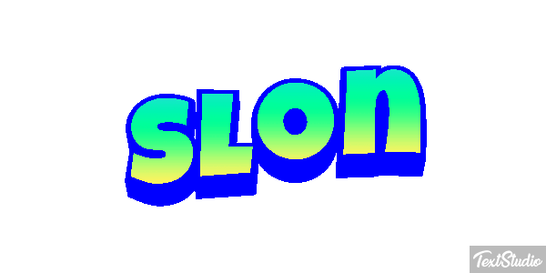Słoń Effetto testo