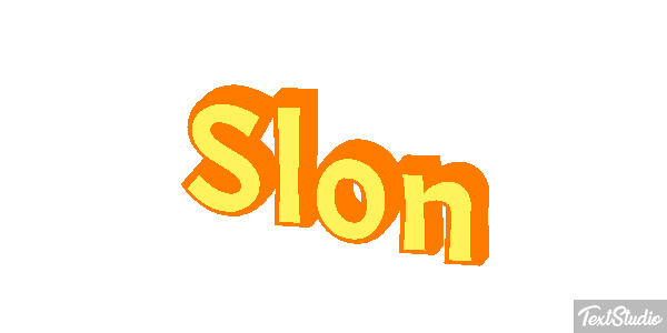 Słoń Effetto testo