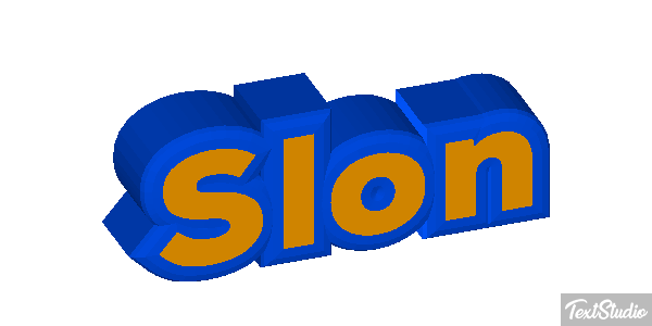 Słoń Effetto testo