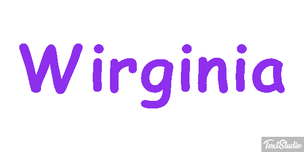 Wirginia Efekt tekstowy
