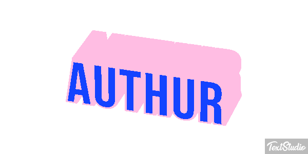 Authur Text effect