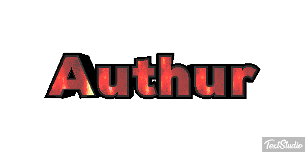 Authur Text effect