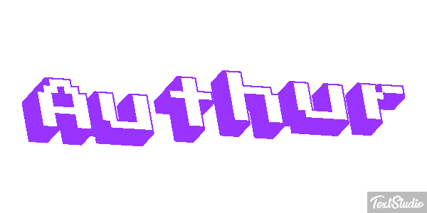 Authur Text effect