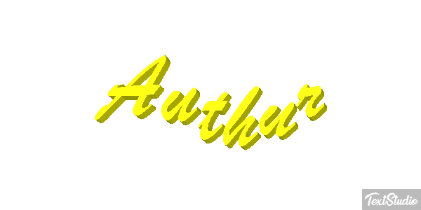 Authur Text effect