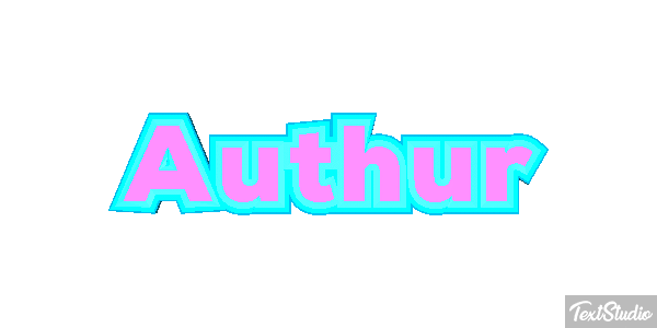 Authur Text effect