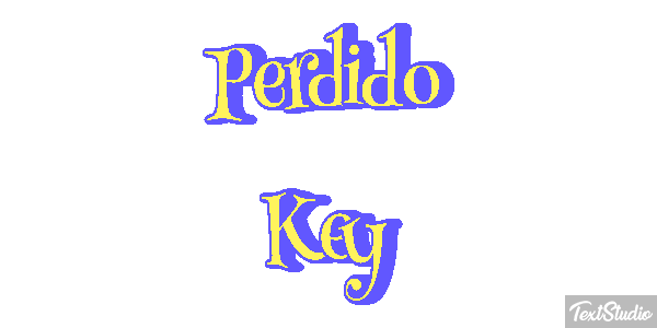 Perdido Key Efekt tekstowy