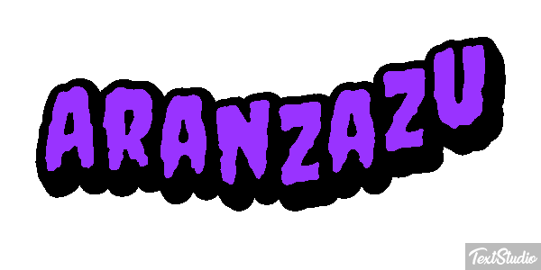 Aránzazu Efecto de texto