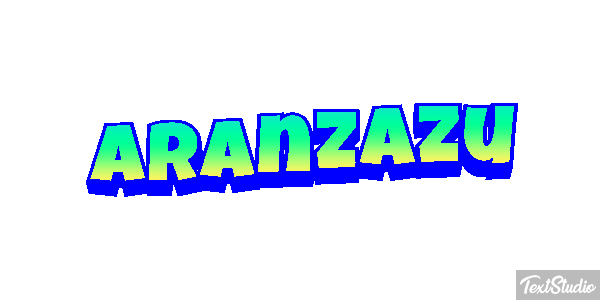 Aránzazu Efecto de texto