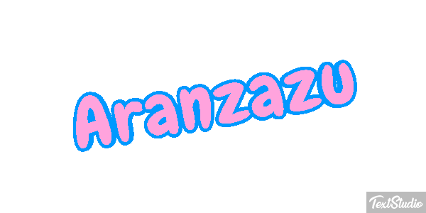 Aránzazu Efecto de texto
