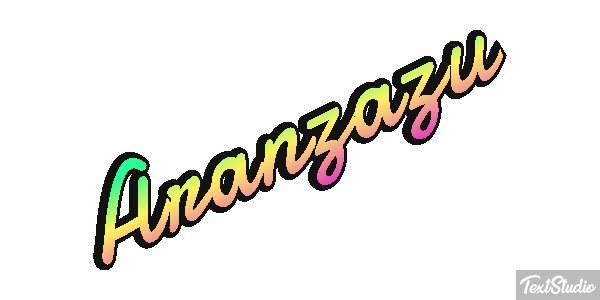 Aránzazu Efecto de texto