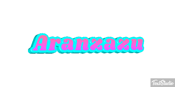 Aránzazu Efecto de texto