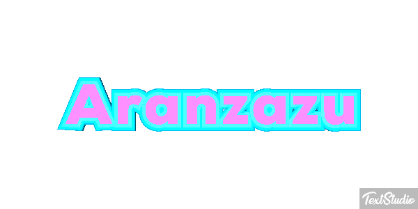 Aránzazu Efecto de texto