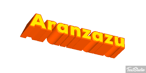 Aránzazu Efecto de texto