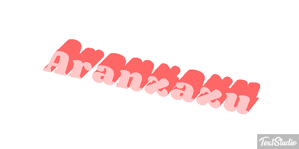 Aránzazu Efecto de texto