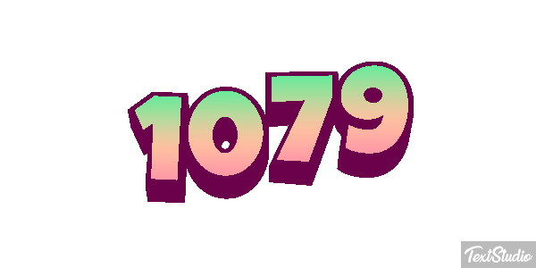 1079 Texteffekt