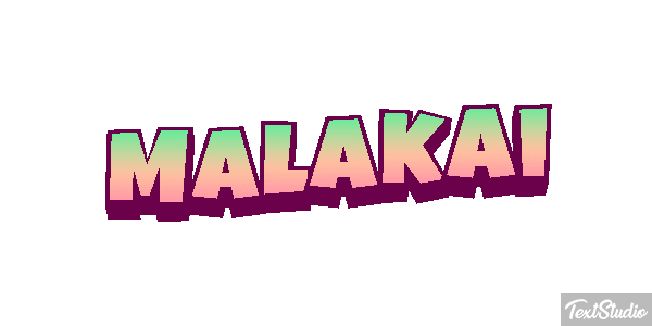 Malakai Text effect