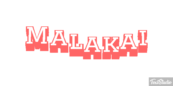 Malakai Text effect