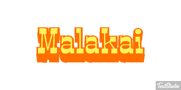 Malakai Text effect