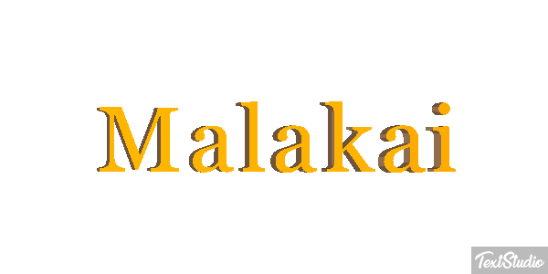 Malakai Text effect