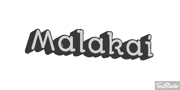 Malakai Text effect