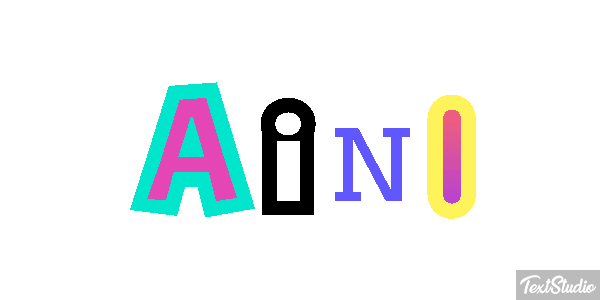 Aini Text effect