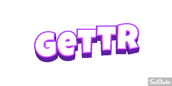 Gettr Efeito do texto