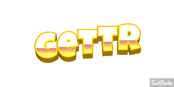 Gettr Efeito do texto