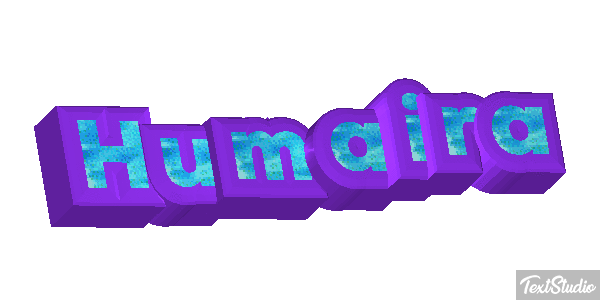 Humaira Efecto de texto