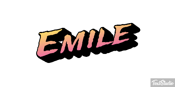 Emile Texteffekt