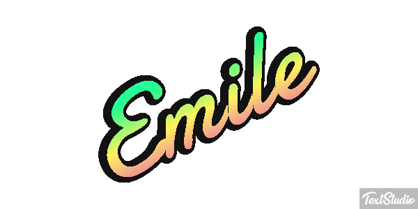Emile Texteffekt