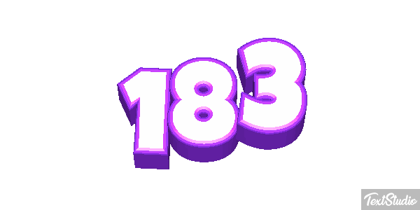183 Tekst effect