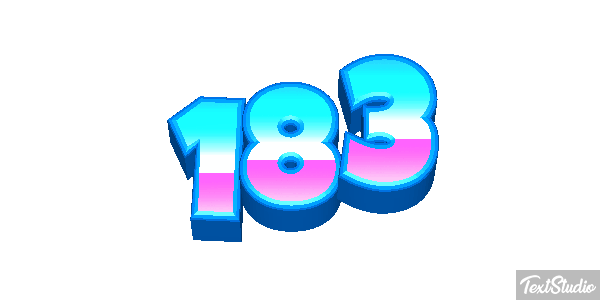 183 Tekst effect