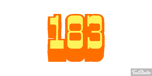 183 Tekst effect