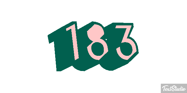 183 Tekst effect