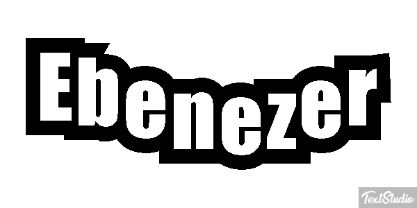 Ebenezer Effetto testo
